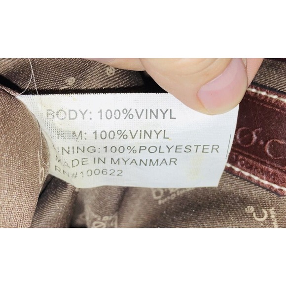 Gorgeous Vintage BOC Brown Faux Leather Purse Shoulder Bag BEAUTIFUL - Picture 9 of 9